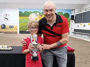 Participants au Challenge de pétanque jeunes 2026