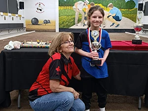 Participants au Challenge de pétanque jeunes 2026